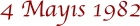 4 mayıs