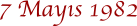 7 may�s