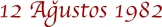 12 a�ustos