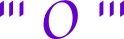 "O"
