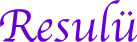 Resul�