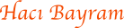 Hac� Bayram